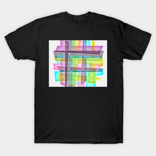 Alignment abstract art T-Shirt